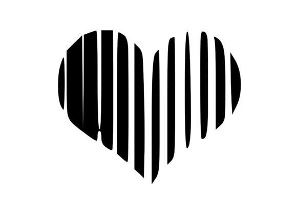 Striped Heart 3 Embroidery Design Review